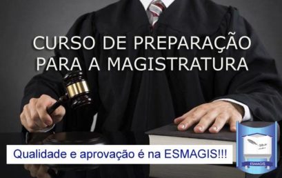 Nova edição do curso preparatório para magistratura começa na segunda