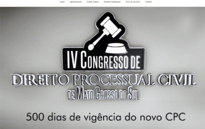 Abertas inscrições do IV Congresso de Direito Processual Civil de MS